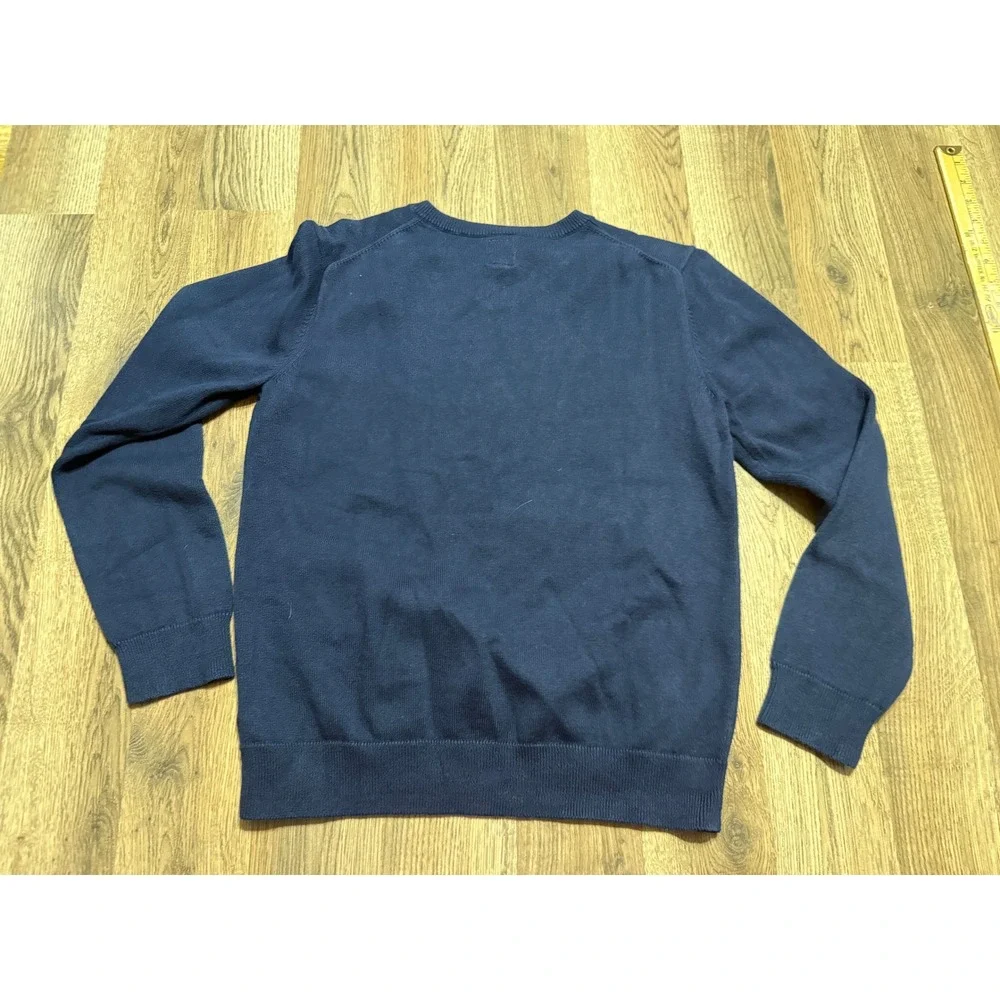 GAP Kids Sweater Boy's Size XXL Navy Blue Crewneck Pullover Long Sleeve